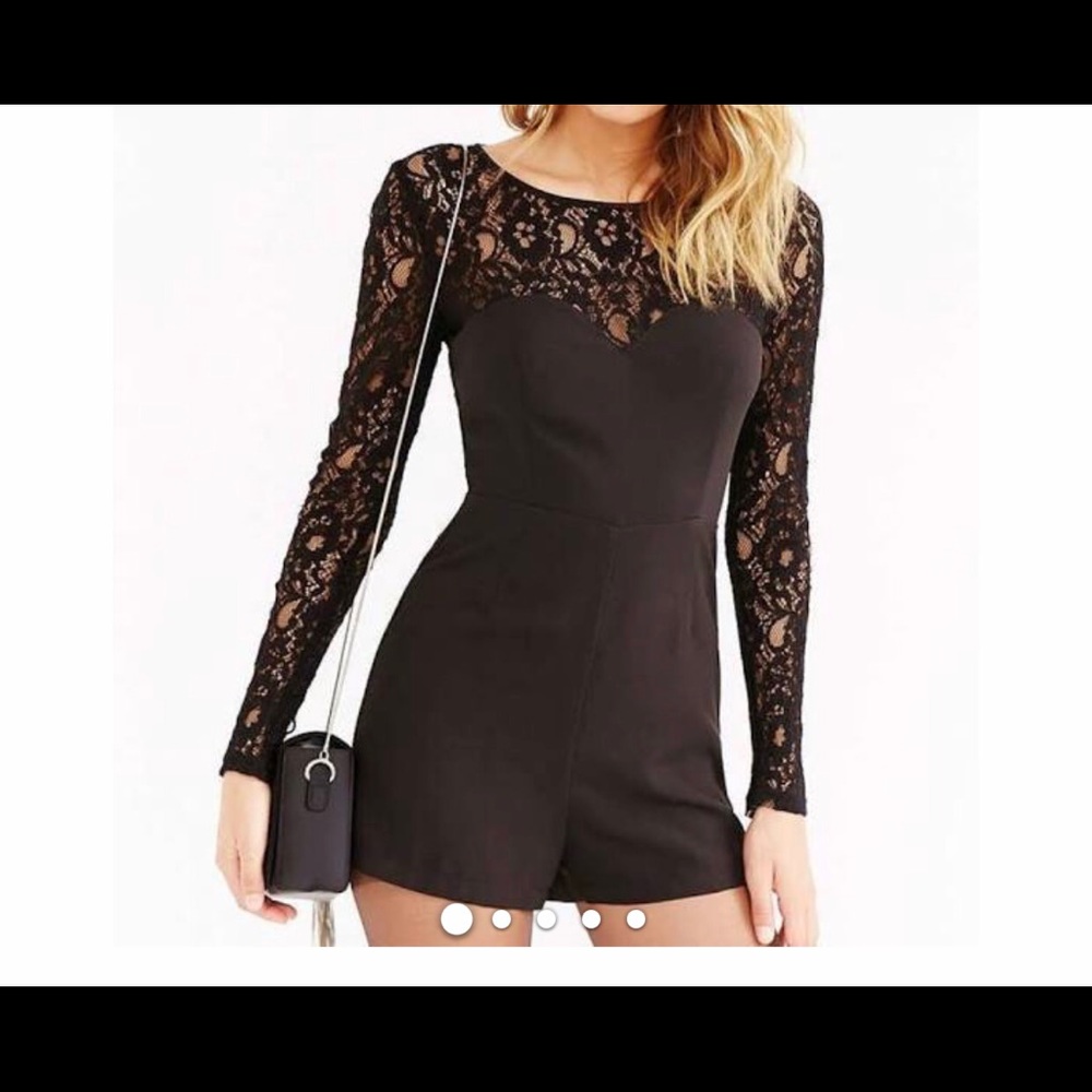 Urban Outfitters Kimchi Blue lace romper